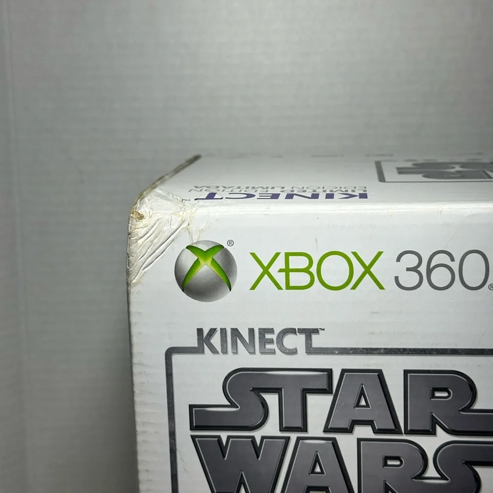 Microsoft Xbox 360 Limited Edition Star Wars Kinect 320GB Console Factory Sealed